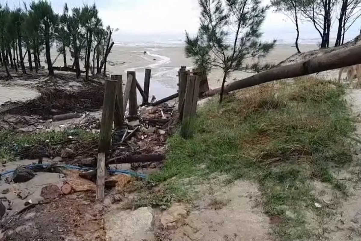 Tsunami meteorológico atinge Santa Catarina, confirma Defesa Civil do Estado