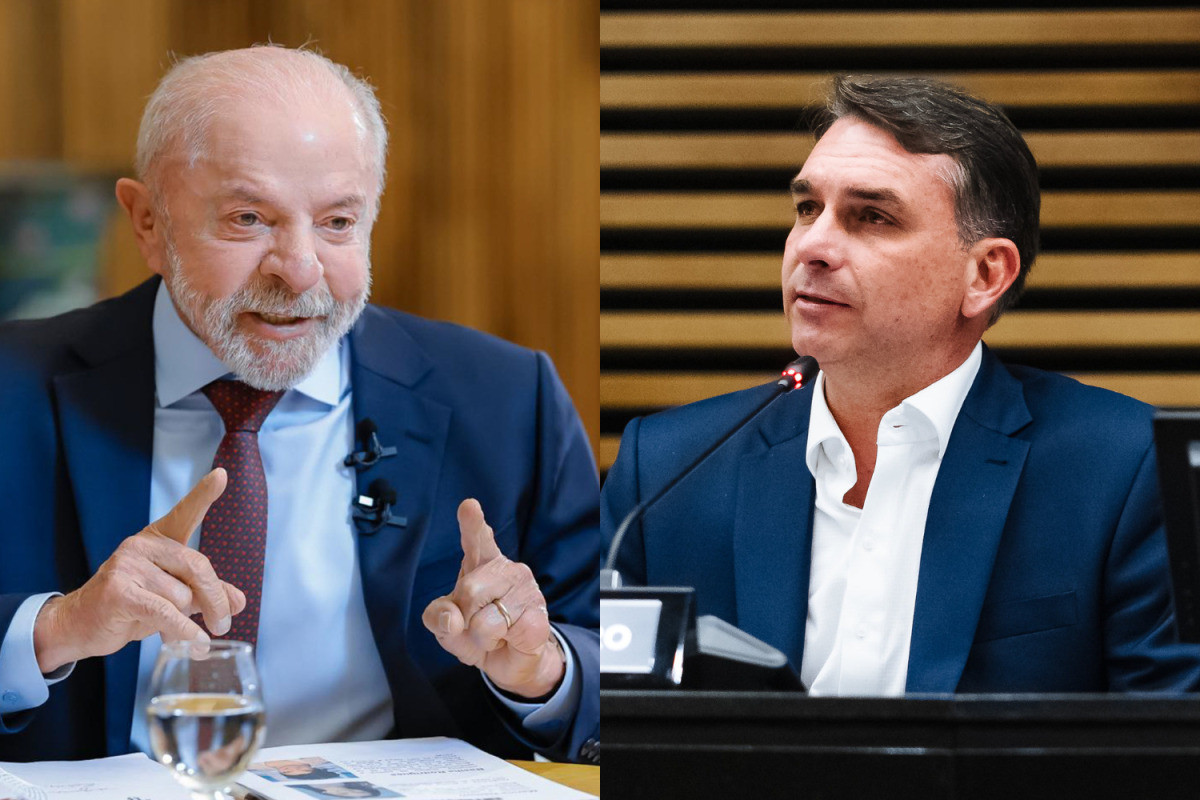 AtlasIntel: No 1º turno, Lula tem 44,1% e Flávio tem 41,7%, mostra pesquisa