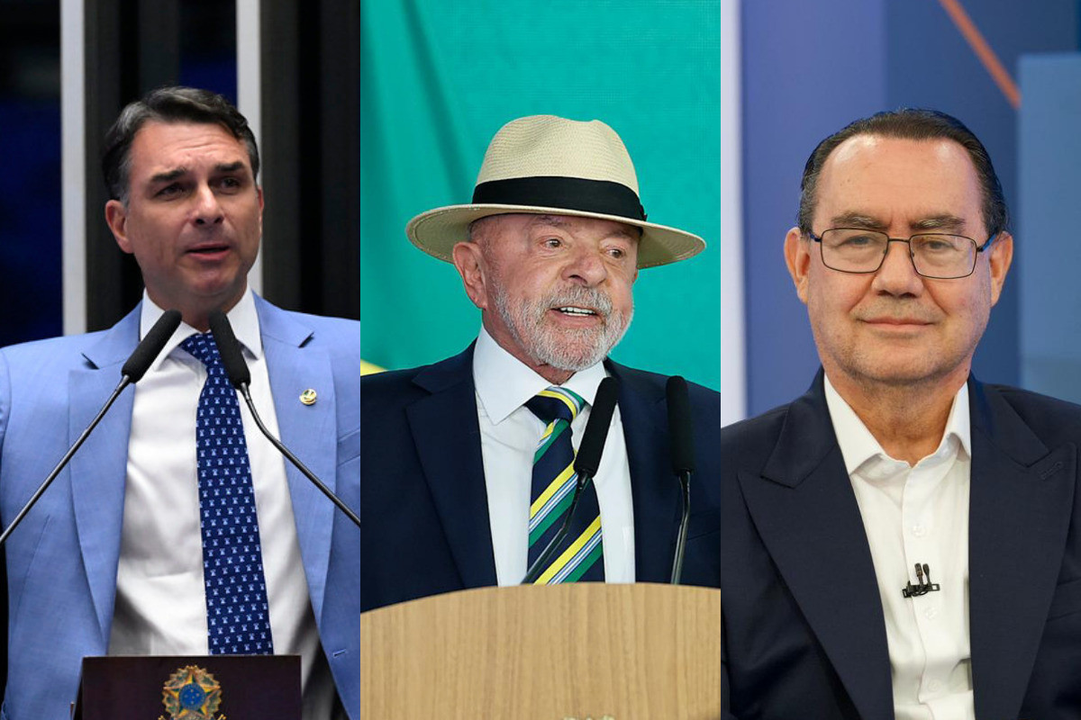 Quaest: Lula tem 36% e Flávio 29%, no primeiro turno; Cury aparece com 8%