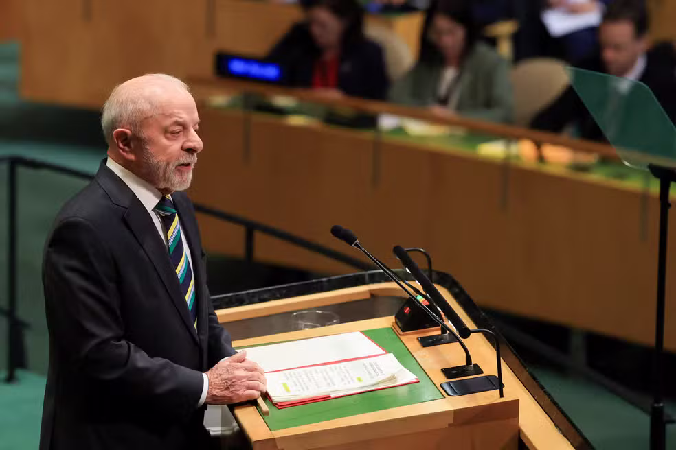 Na ONU, Lula defende soberania e diz que Brasil ‘não cabe no quintal de ninguém’