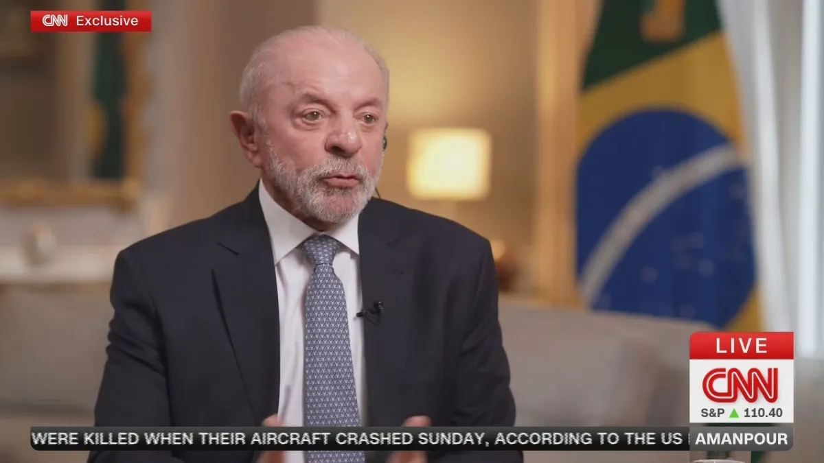 À CNN, Lula volta a chamar Trump de “imperador” e defende multilateralismo