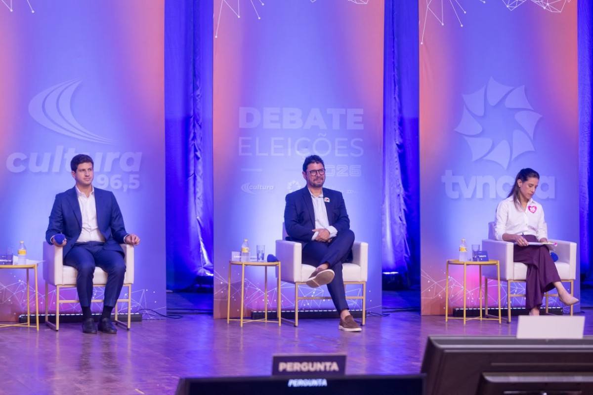 Troca de acusações e herança política marcam debate entre candidatos ao Governo de Pernambuco